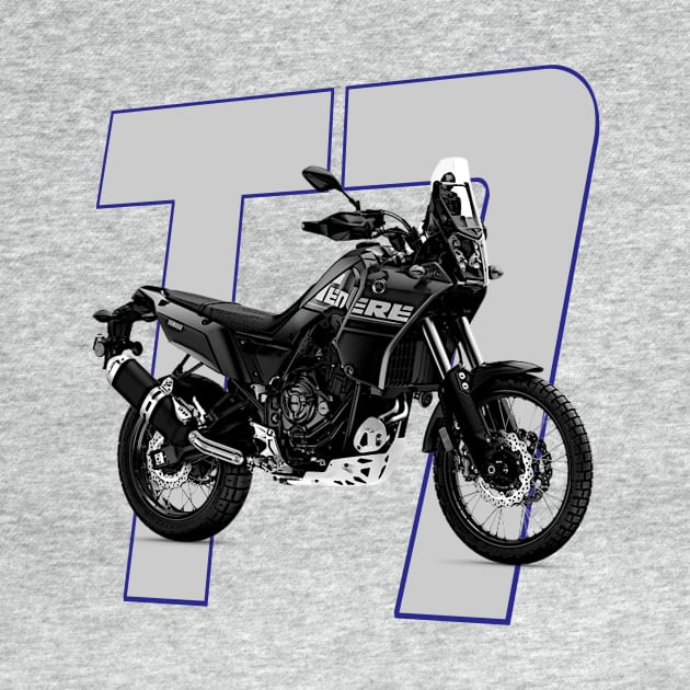 Yamaha Tenere 700 T7 Adventure Motorcycle by TripleTreeAdv